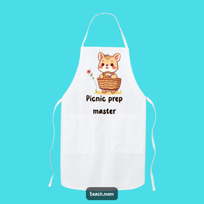 Funny Excited Animal Picnic Apron - Hilarious Funny Gift for Chefs