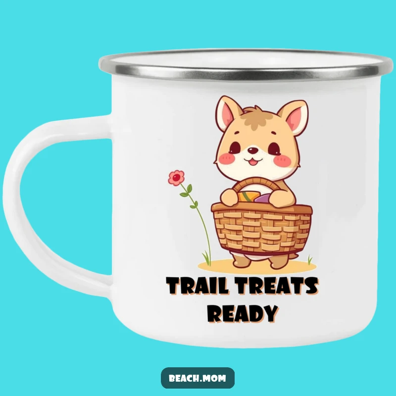 Funny Excited Animal Picnic Camping Mug - Durable Funny Gift for Outdoors