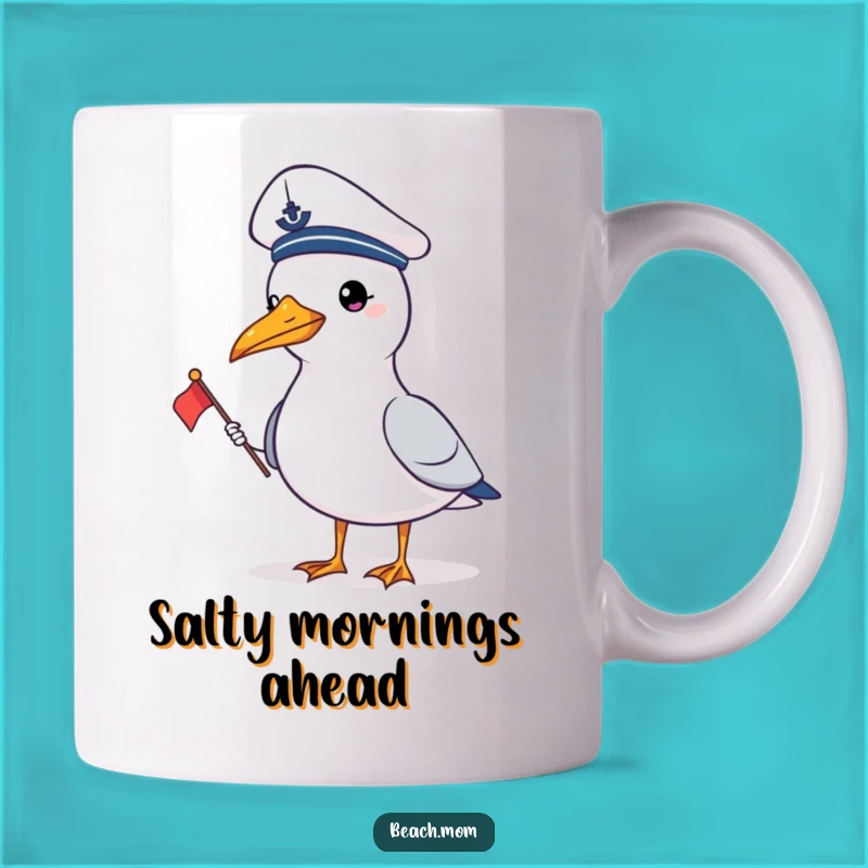 Funny Sailor Gull Mug: A Hilarious Nautical Gift for Bird Lovers