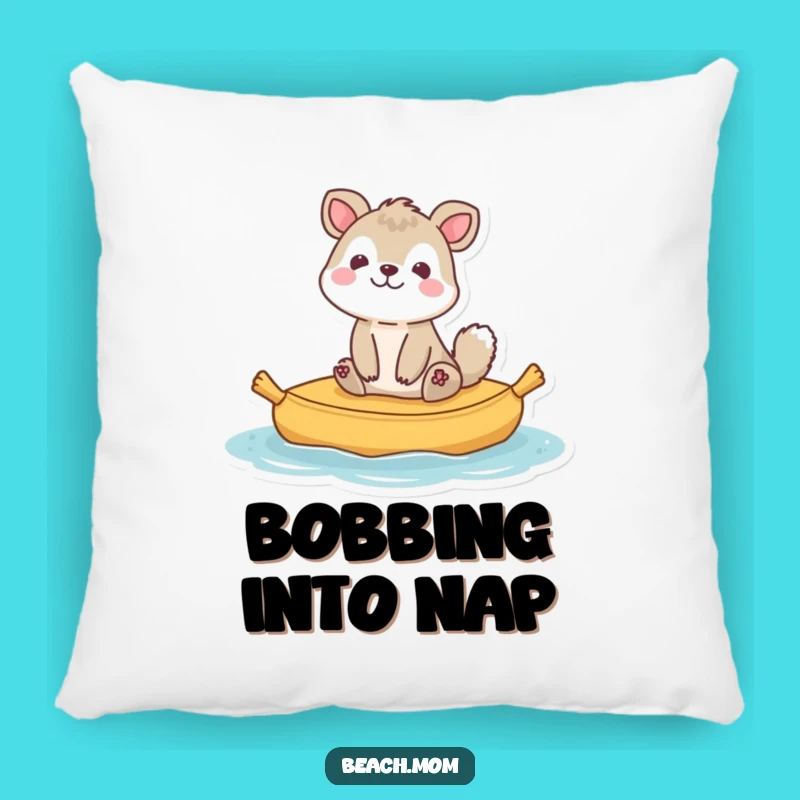 Funny Bobbing Animal Raft Pillow - Comfy Funny Gift for Cozy Corners
