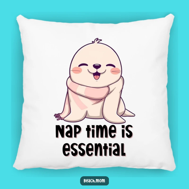 Funny Winking Seal Pillow: Add Hilarious Comfort and Beachy Charm