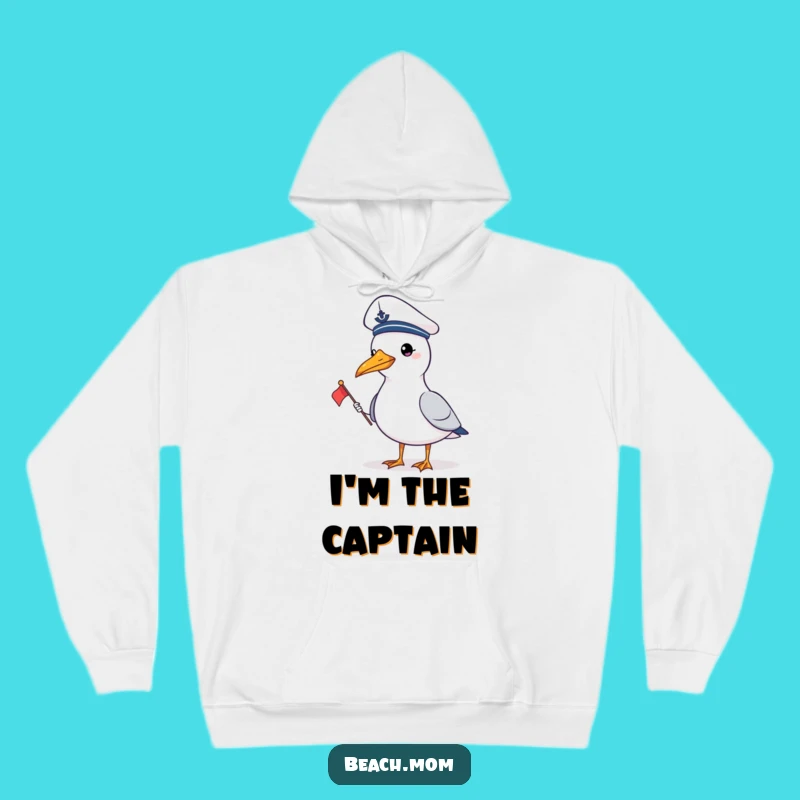 Funny Sailor Gull Hoodie: Stay Cozy with Nautical Humor