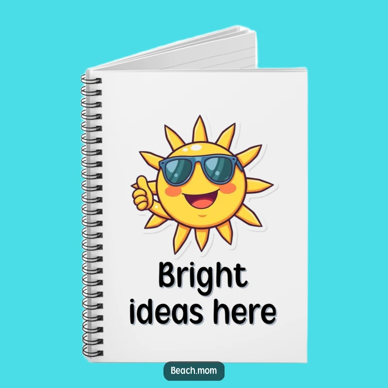Funny Sun Shades Notebook: Positive Notes, Humorous Journal, Gift