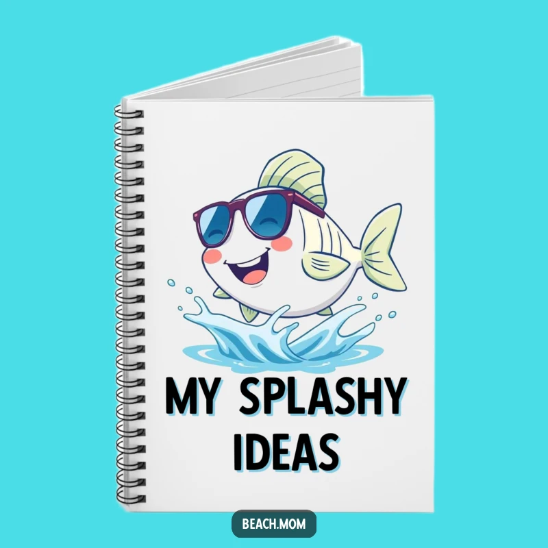 Funny Fish Cool Notes Notebook: Hilarious Journal for Beach Ideas