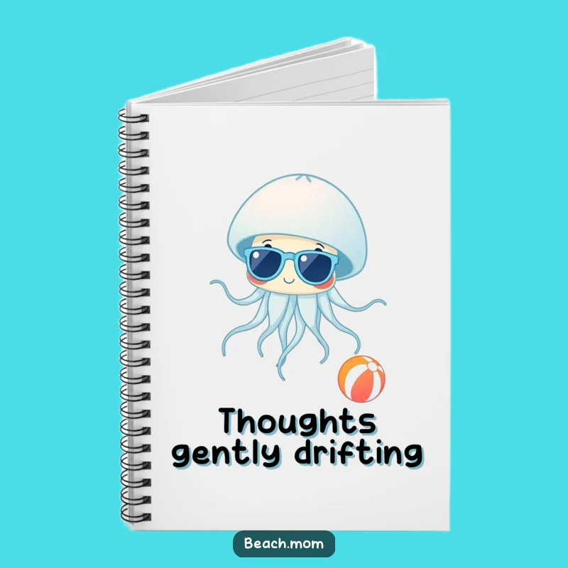 Funny Jellyfish Shades Notebook: Hilarious Journal for Beach Ideas, Perfect Funny Gift