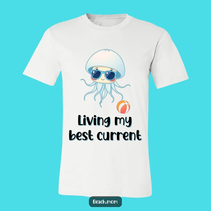 Funny Jellyfish Shades T-Shirt: Hilarious Beach Party Tee, Perfect Funny Gift