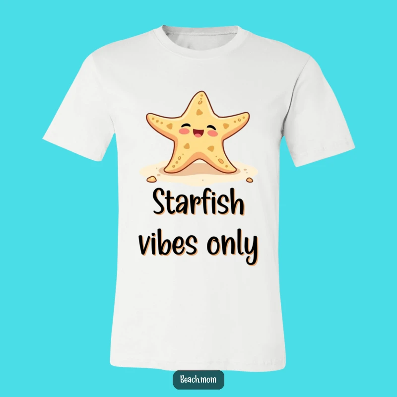 Funny Starfish T-Shirt: Wiggling Arms Beach Fun Tee Gift!