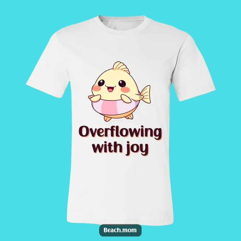 Funny Pufferfish Floatie T-Shirt: Hilarious Beach & Pool Adventure Tee, Perfect Funny Gift