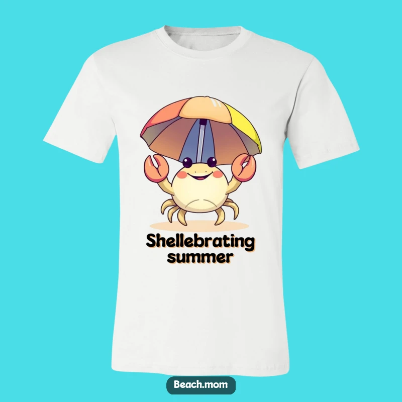 Funny Crab Beach Day T-Shirt: Stay Cool Under the Sun