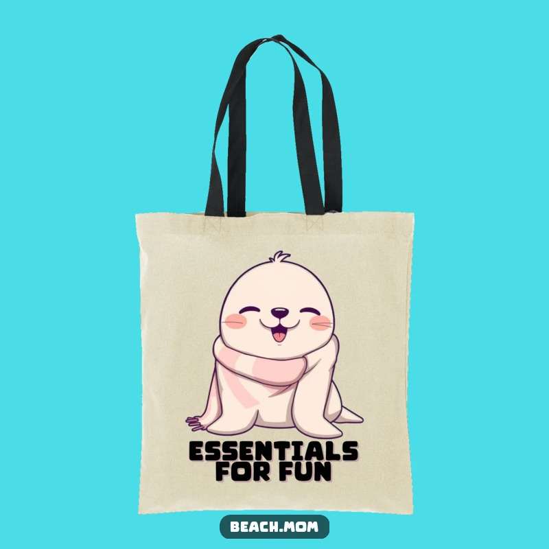 Funny Seal Beach Towel Tote Bag: A Hilarious and Practical Gift for Shoppers